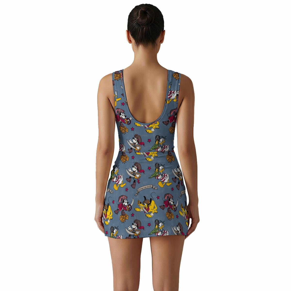 A Pirate’s Life For Me Women's Sleeveless Bodysuit Dress
