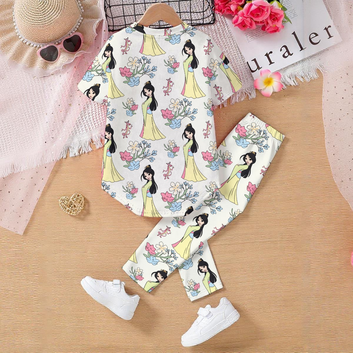 The Honorable Princess Kids' Casual Top and Pants Set