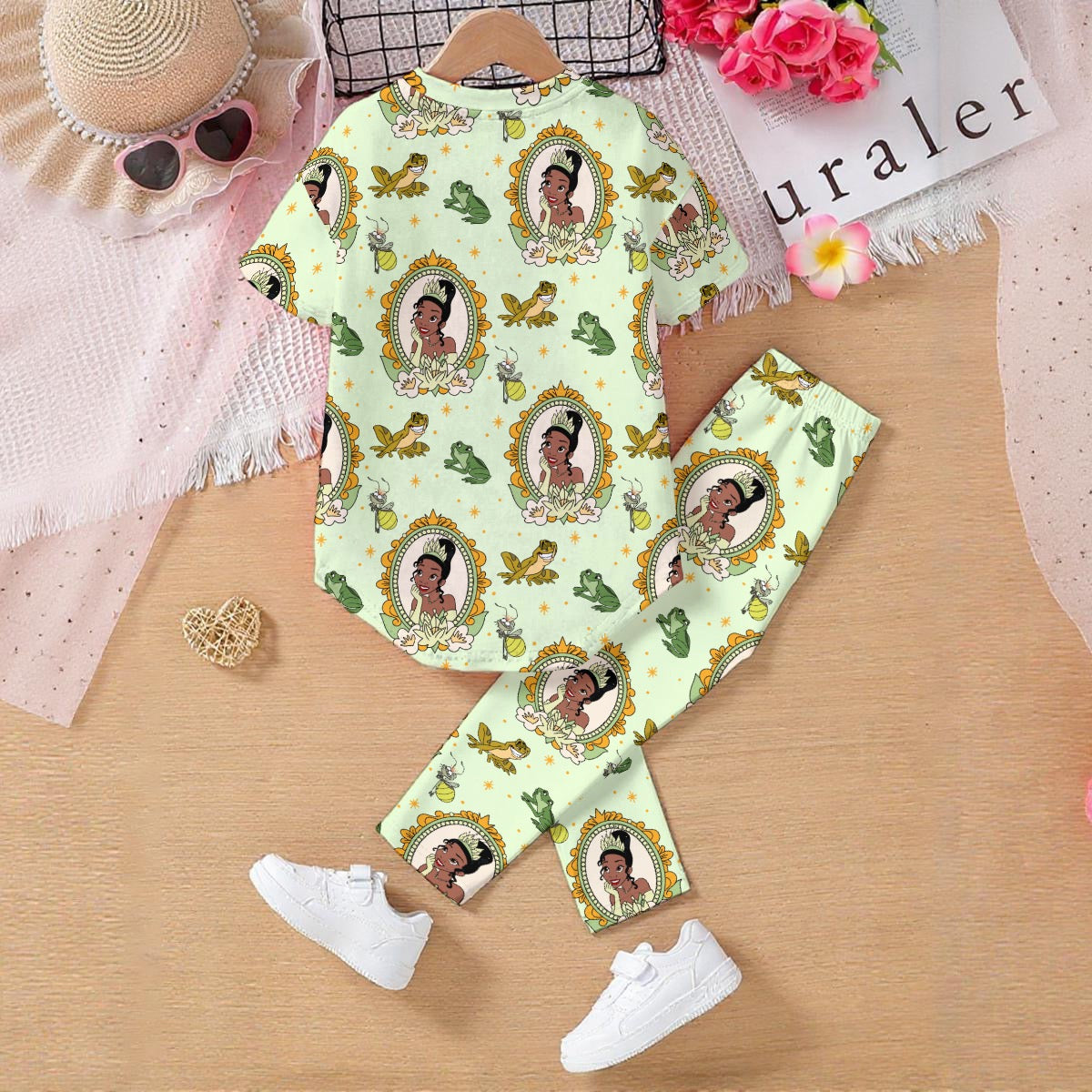 Tia Frames Kids' Casual Top and Pants Set