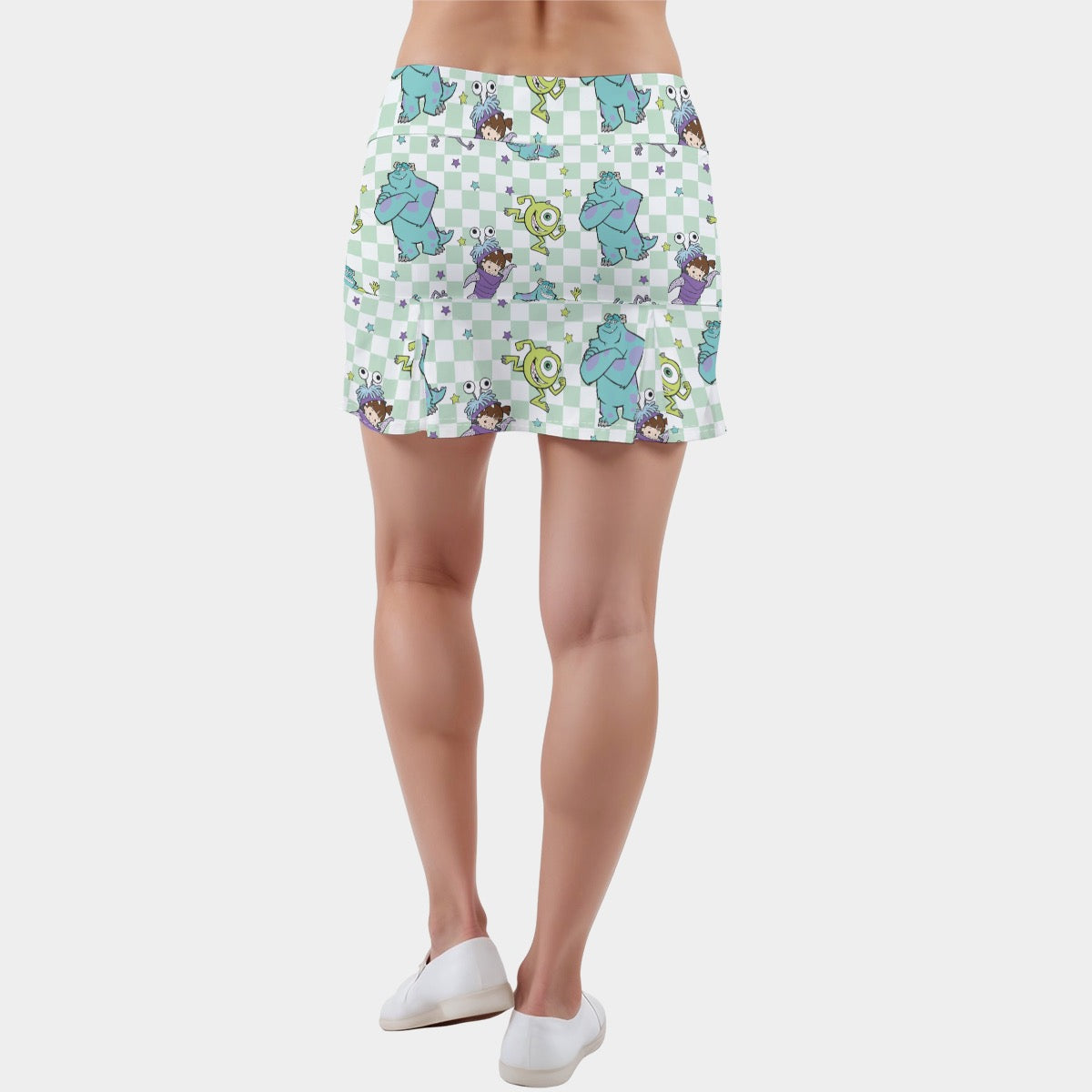 Monsters Women's Active Skort With Inner Shorts