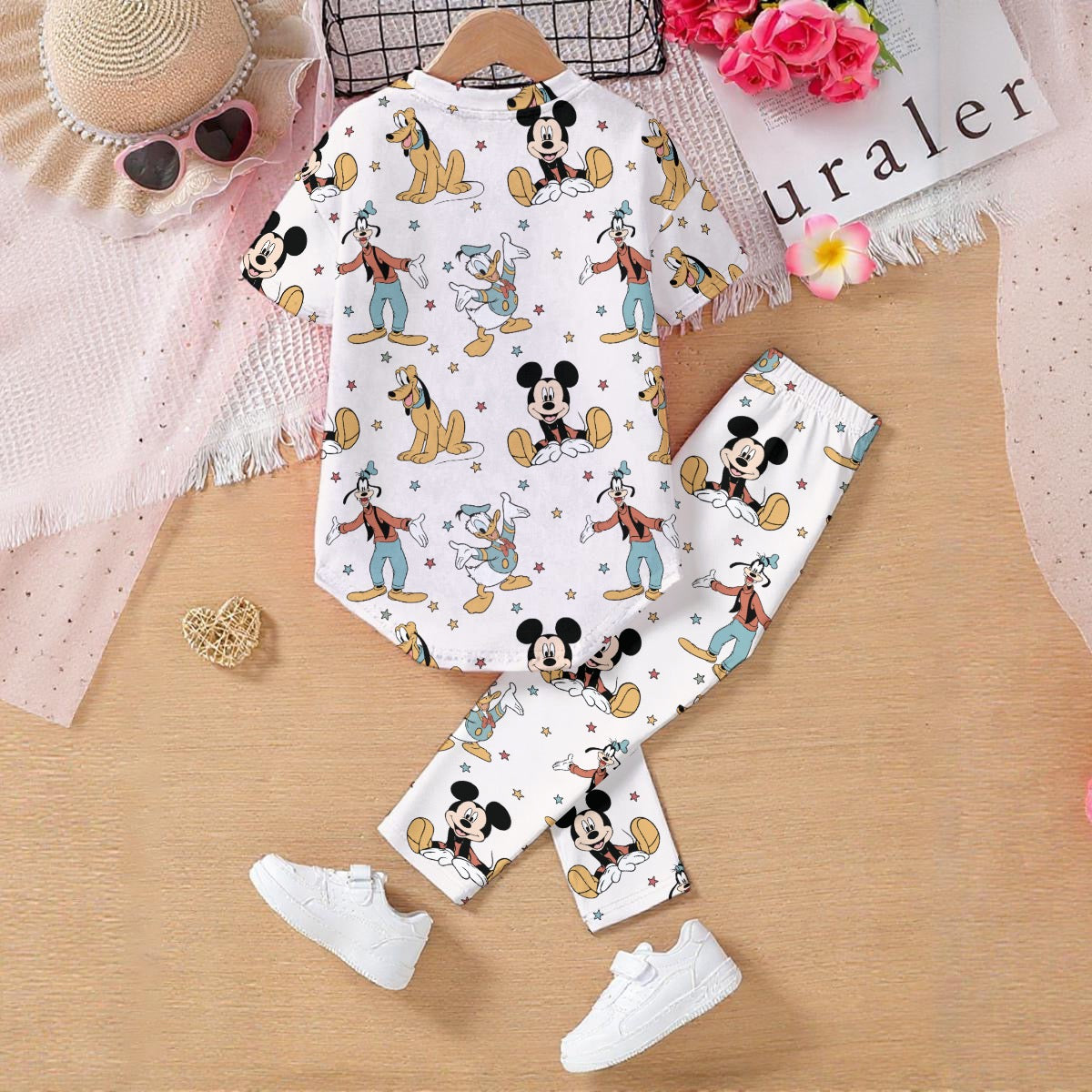 MM & Friends Kids' Casual Top and Pants Set