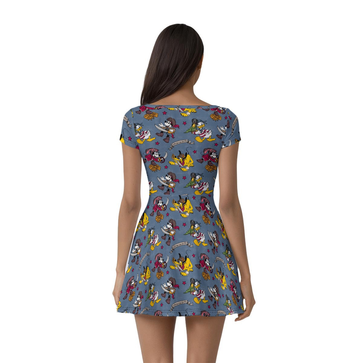A Pirate's Life For Me Women’s Athletic Dress With Built‑In Shorts