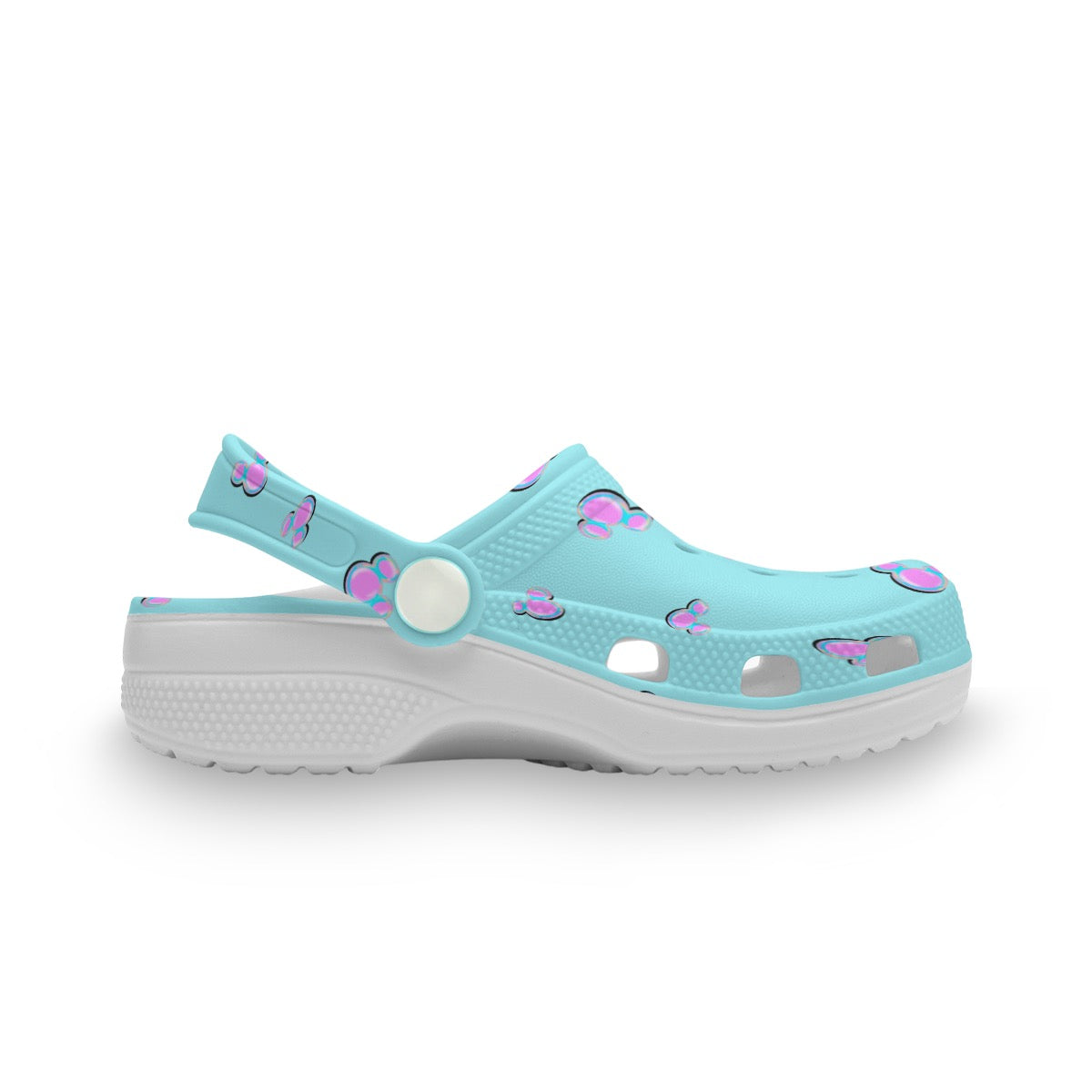 Aqua Neon MM Children's Hole Shoes