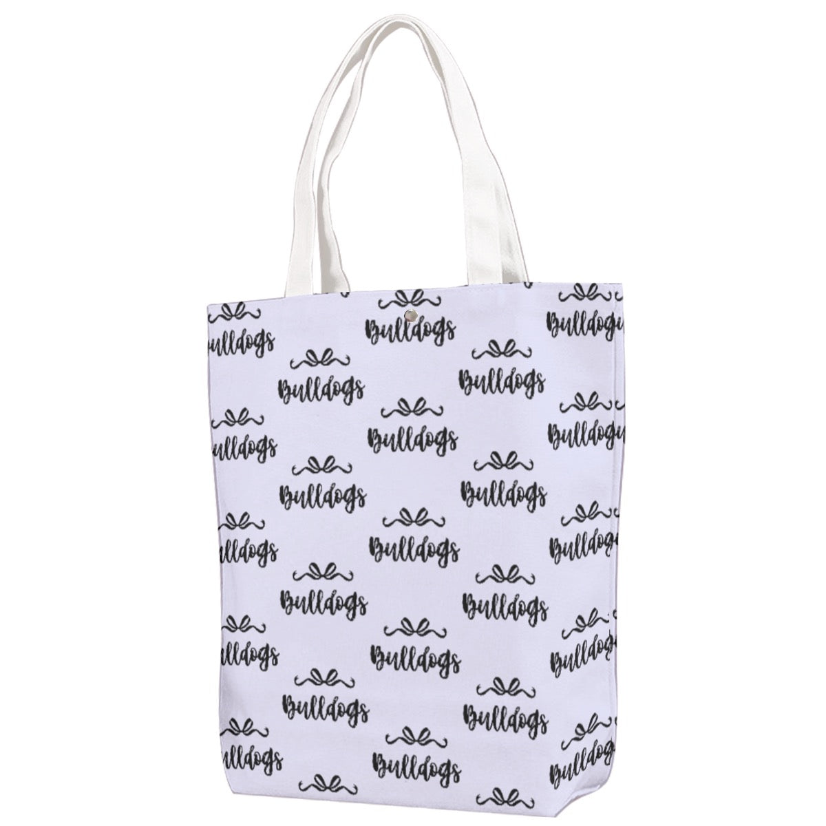 Bulldogs Canvas Bag With Shoulder Strap
