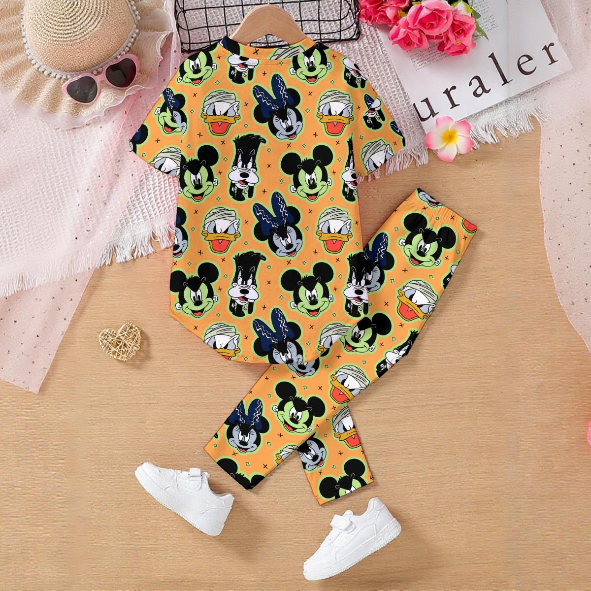 Not So Scary Monsters Kids' Casual Top and Pants Set