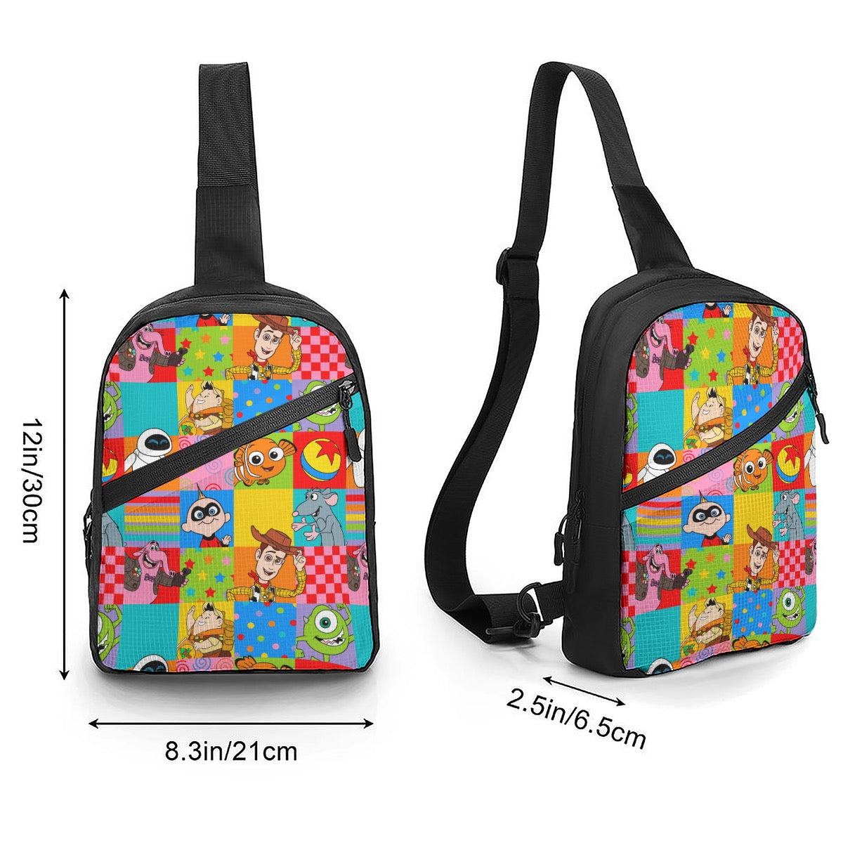 Movie Friends Folding Chest Bag