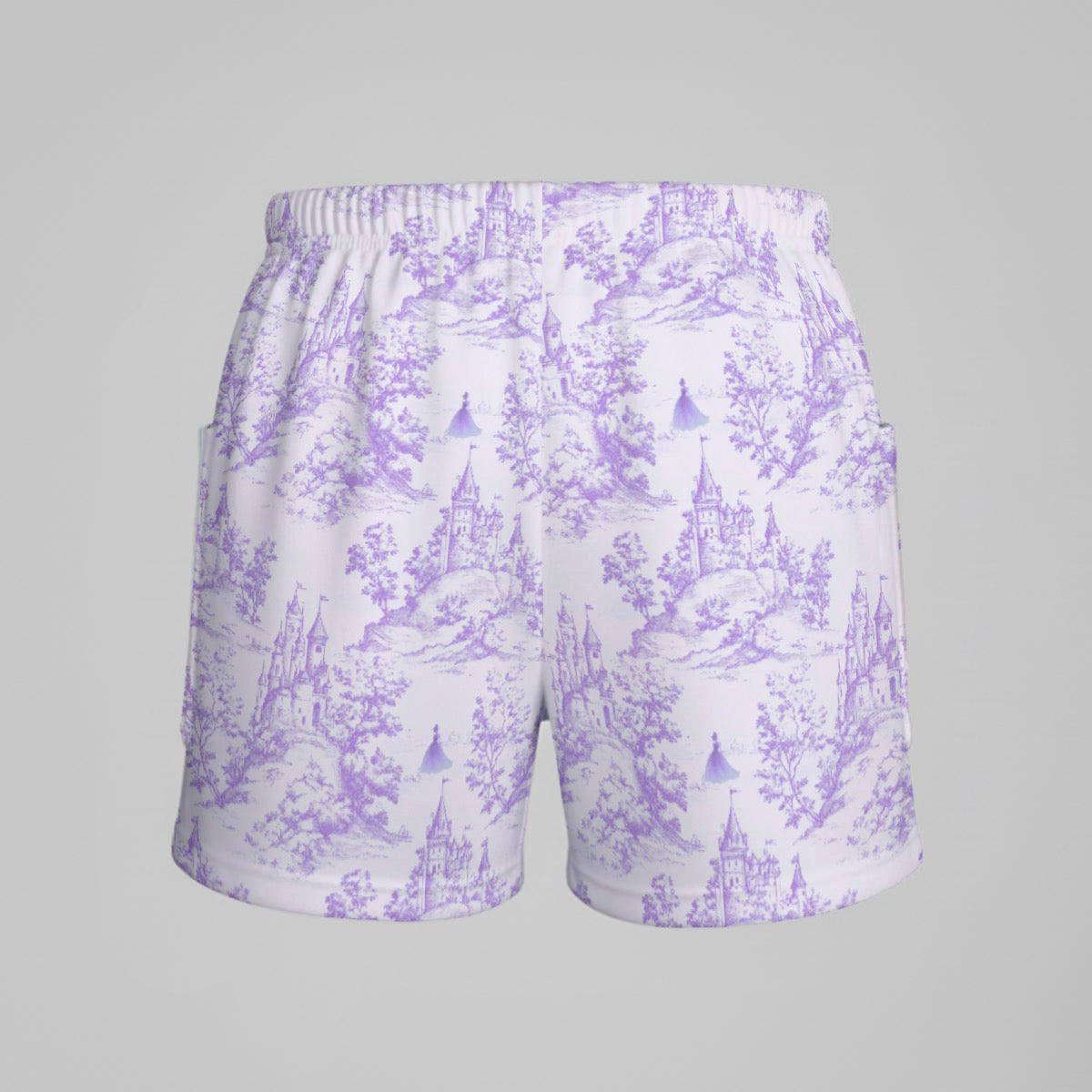 Castle Toile with Princess Women’s Sports Dress Set