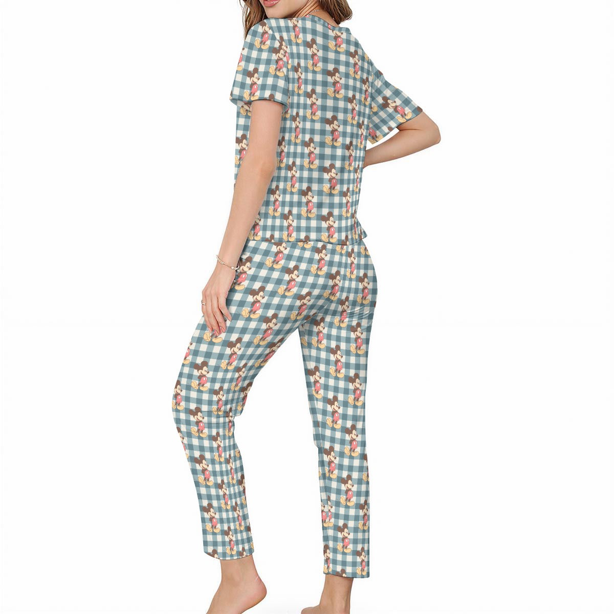 Gingham MM Women’s Loungewear Set