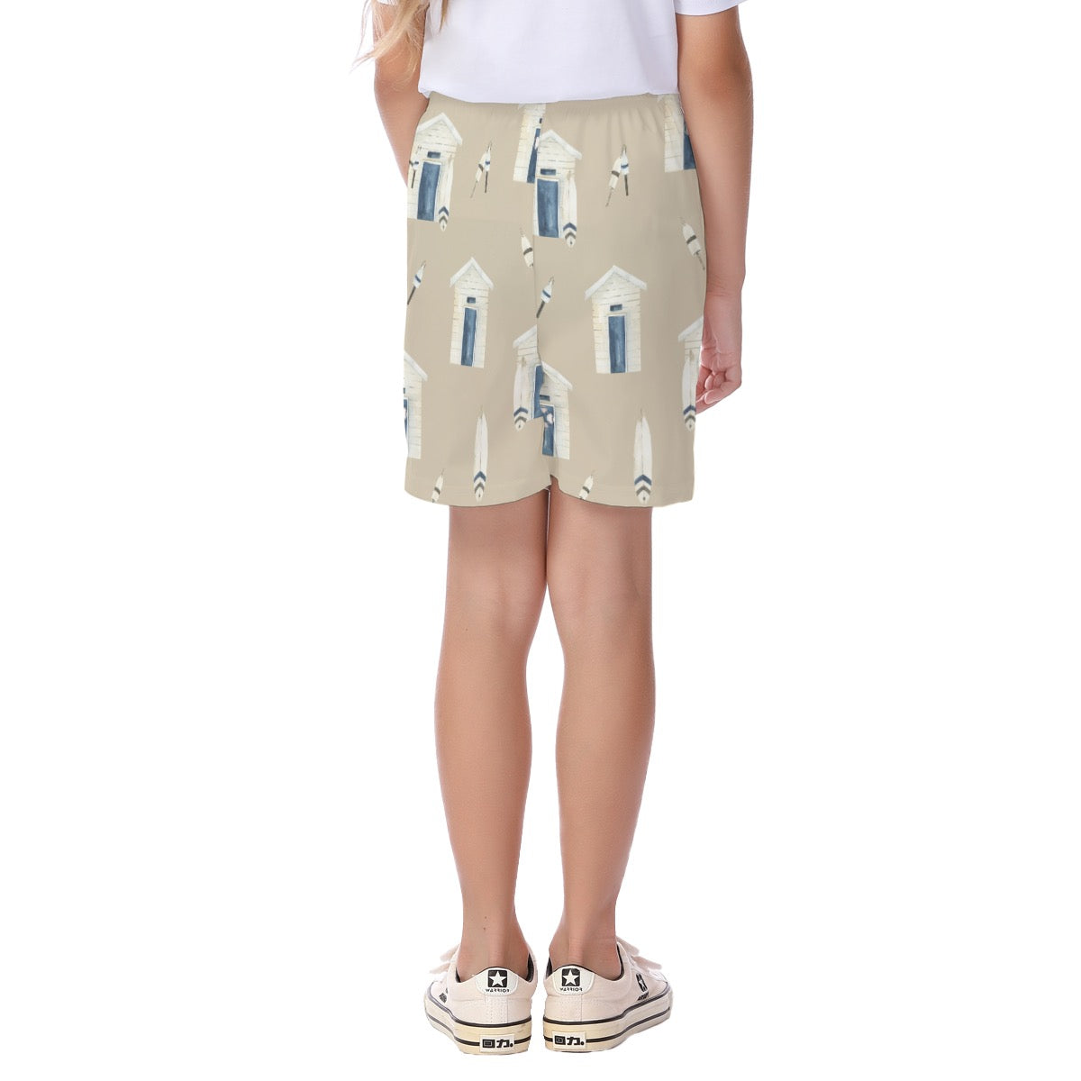 Khaki Beach Houses & Boards Kid's Beach Shorts