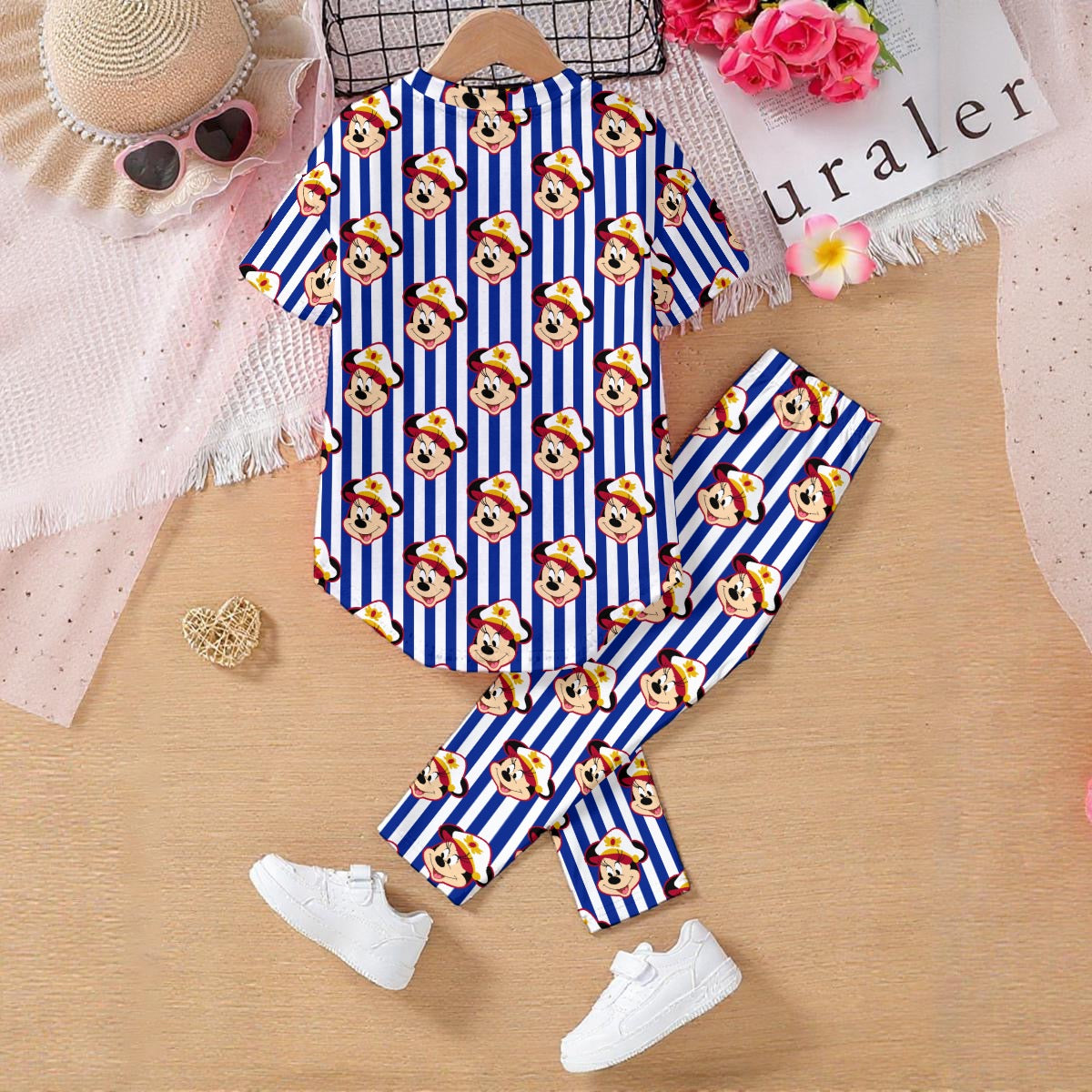Sailor Minnie Kids' Casual Top and Pants Set