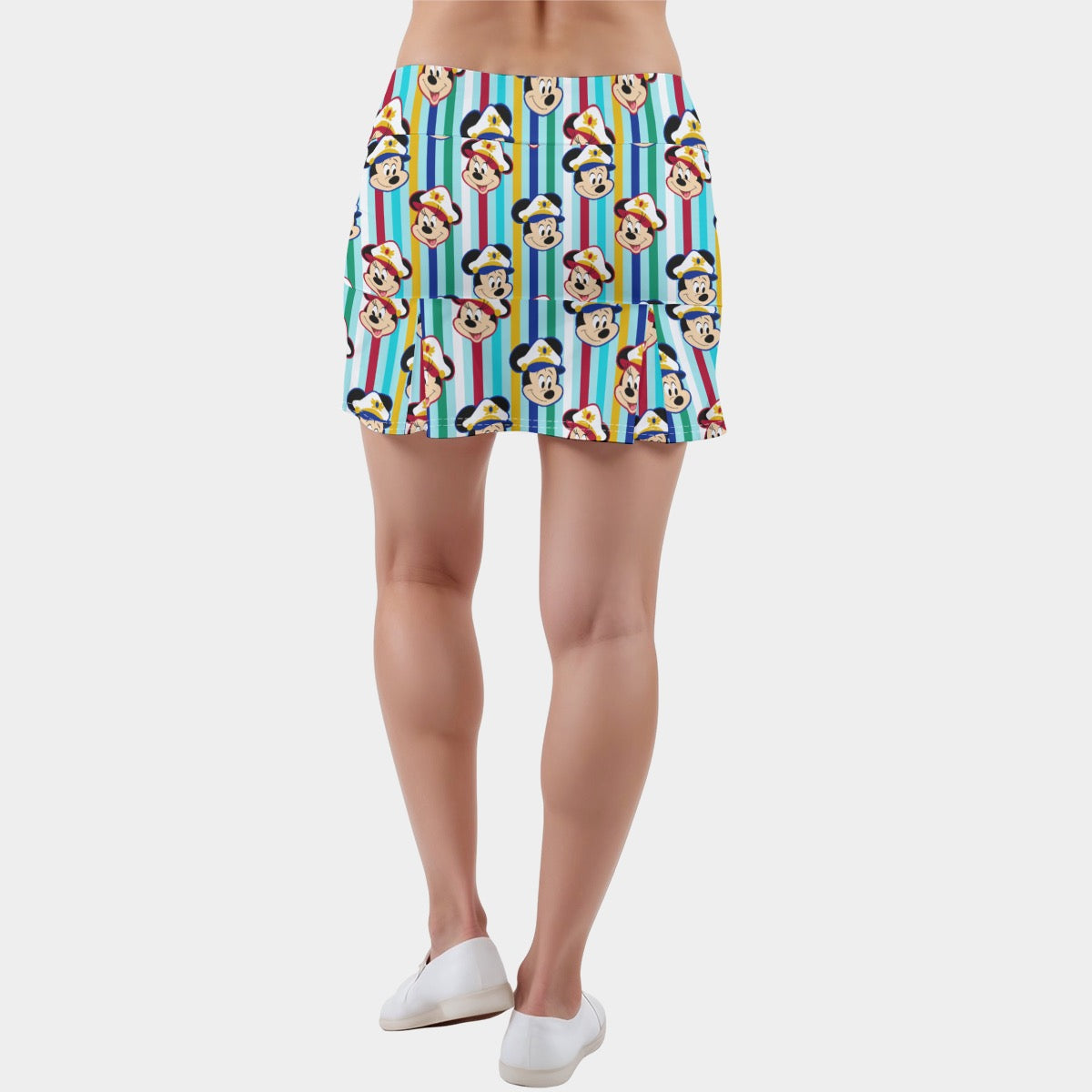 Merry Time Sailors Women's Active Skort With Inner Shorts