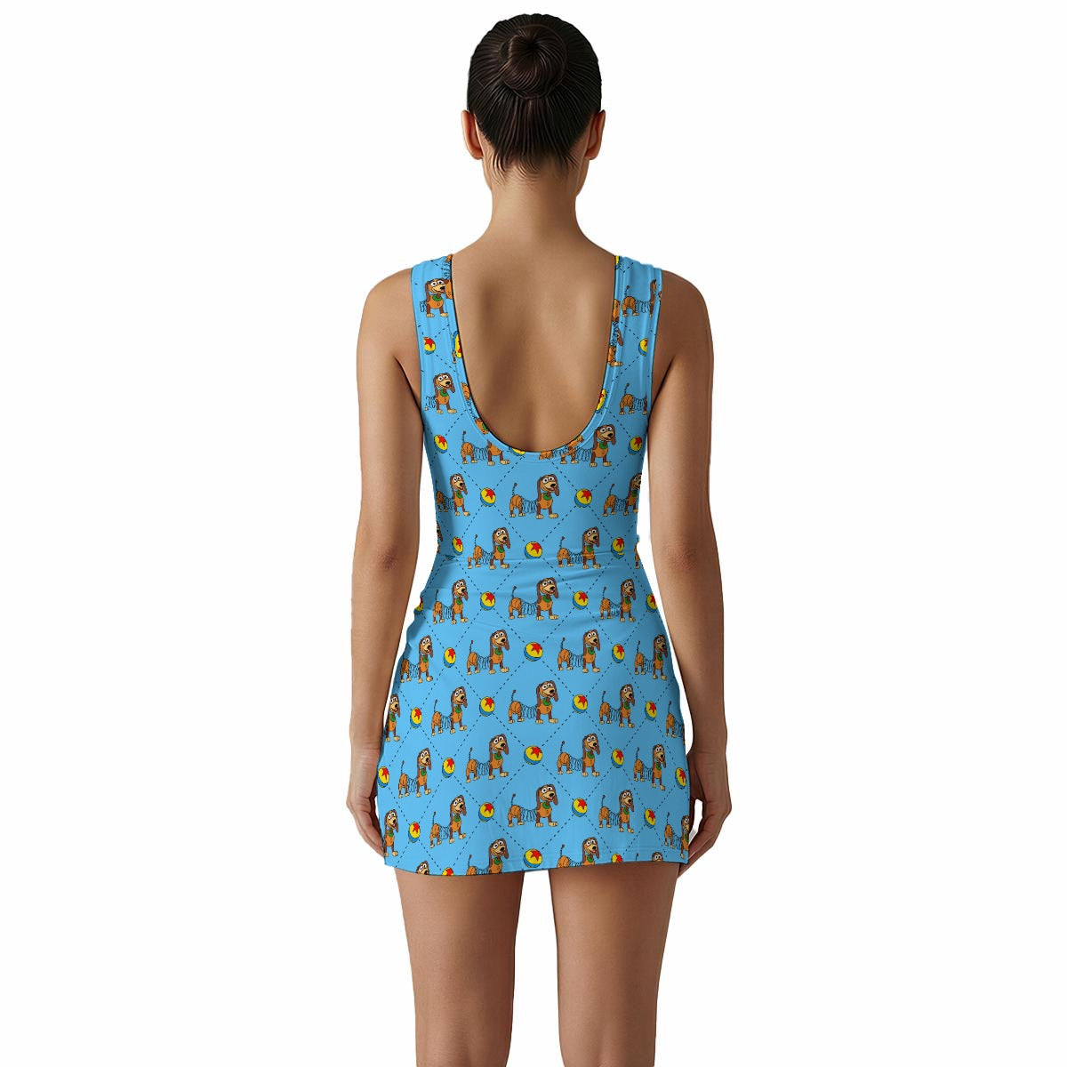 Slinky Women's Sleeveless Bodysuit Dress