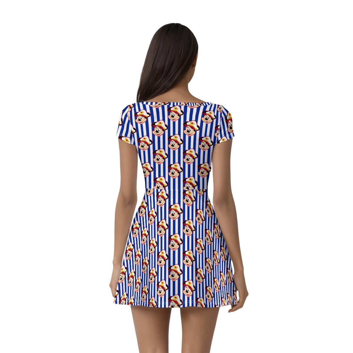 Sailor Minnie Women’s Athletic Dress With Built‑In Shorts