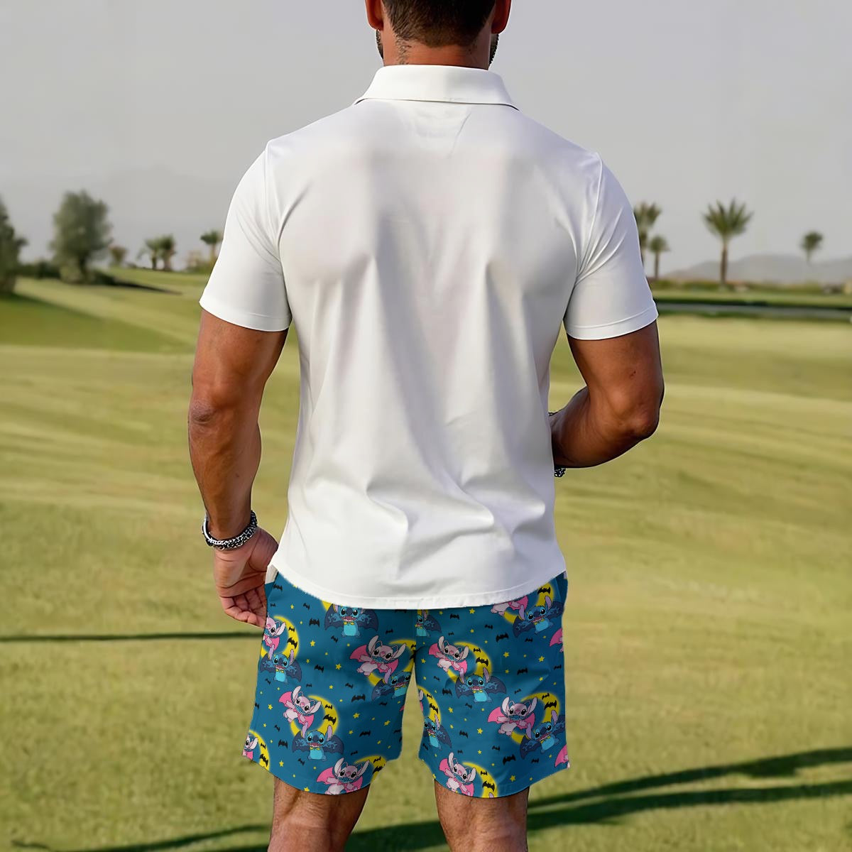 Batty Alien Men's Polo Sportswear Set