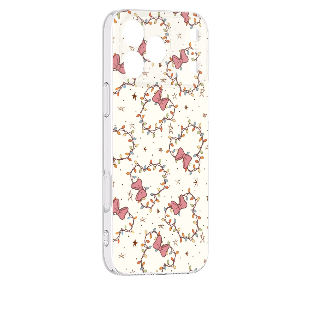 Christmas Lights Minnie iPhone 17 Series Mobile Phone Case