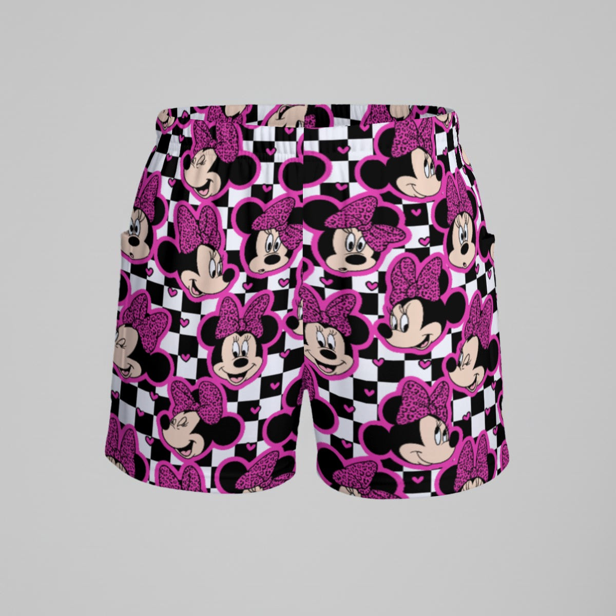 Hot Pink Leopard Minnie Women’s Sports Dress Set