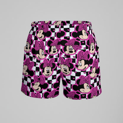 Hot Pink Leopard Minnie Women’s Sports Dress Set
