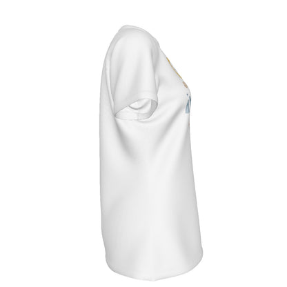 Cruising Minnie Women's Round T-Shirt|210GSM