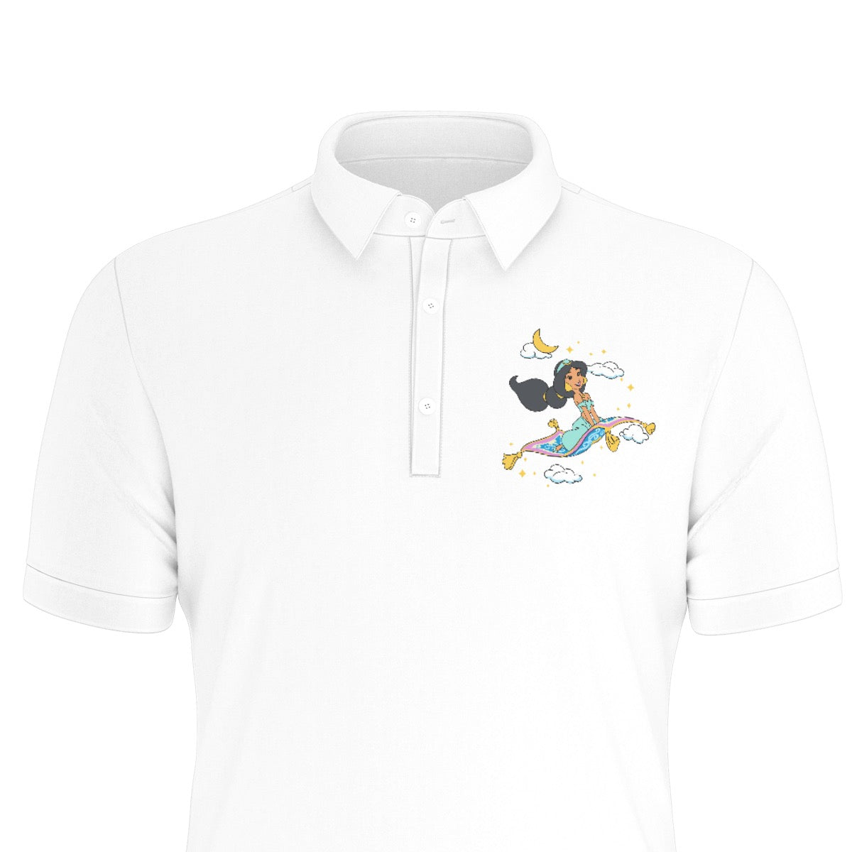 Arabian Nights Men's Stretch Collar Polo Shirt