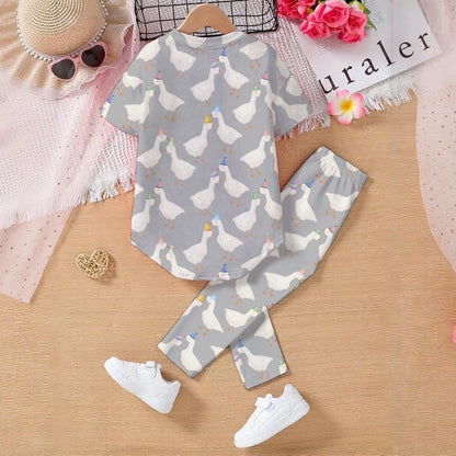 Silly Goose Birthday Kids' Casual Top and Pants Set
