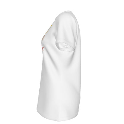 Cruising Minnie Women's Round T-Shirt|210GSM