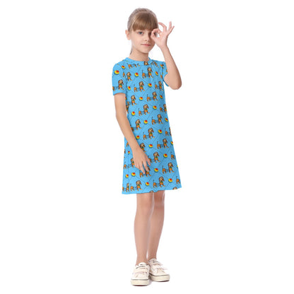 Slinky Kid's Short Sleeve Dress