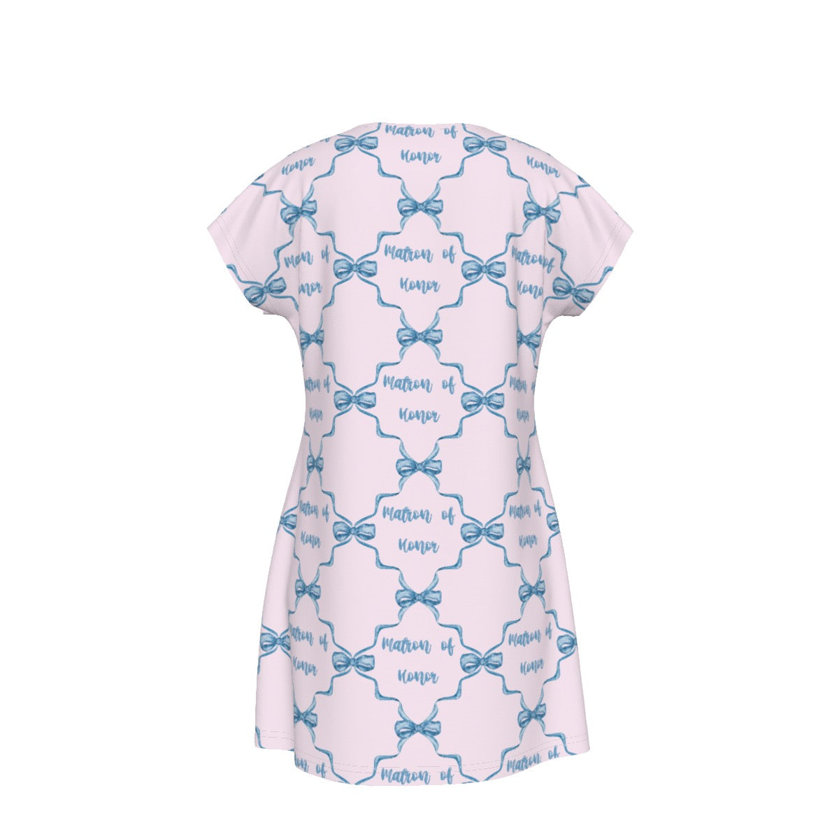 Matron of Honor Women's Short Sleeve Dress