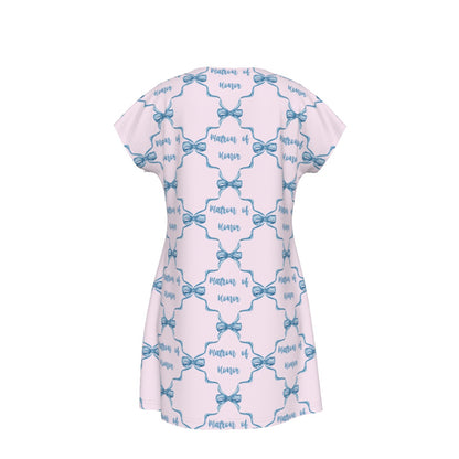 Matron of Honor Women's Short Sleeve Dress