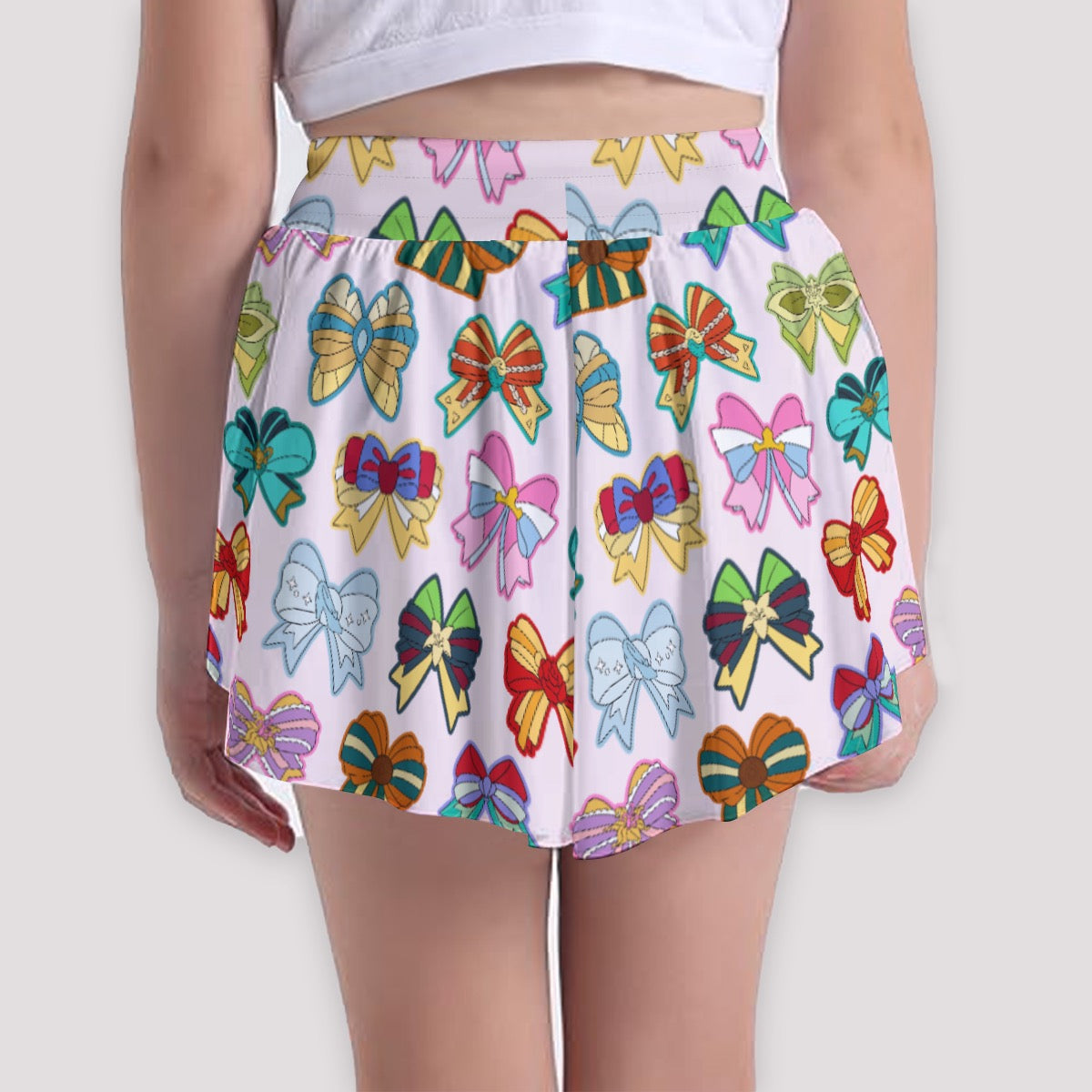 Princess Bows Girls' Sports Culottes