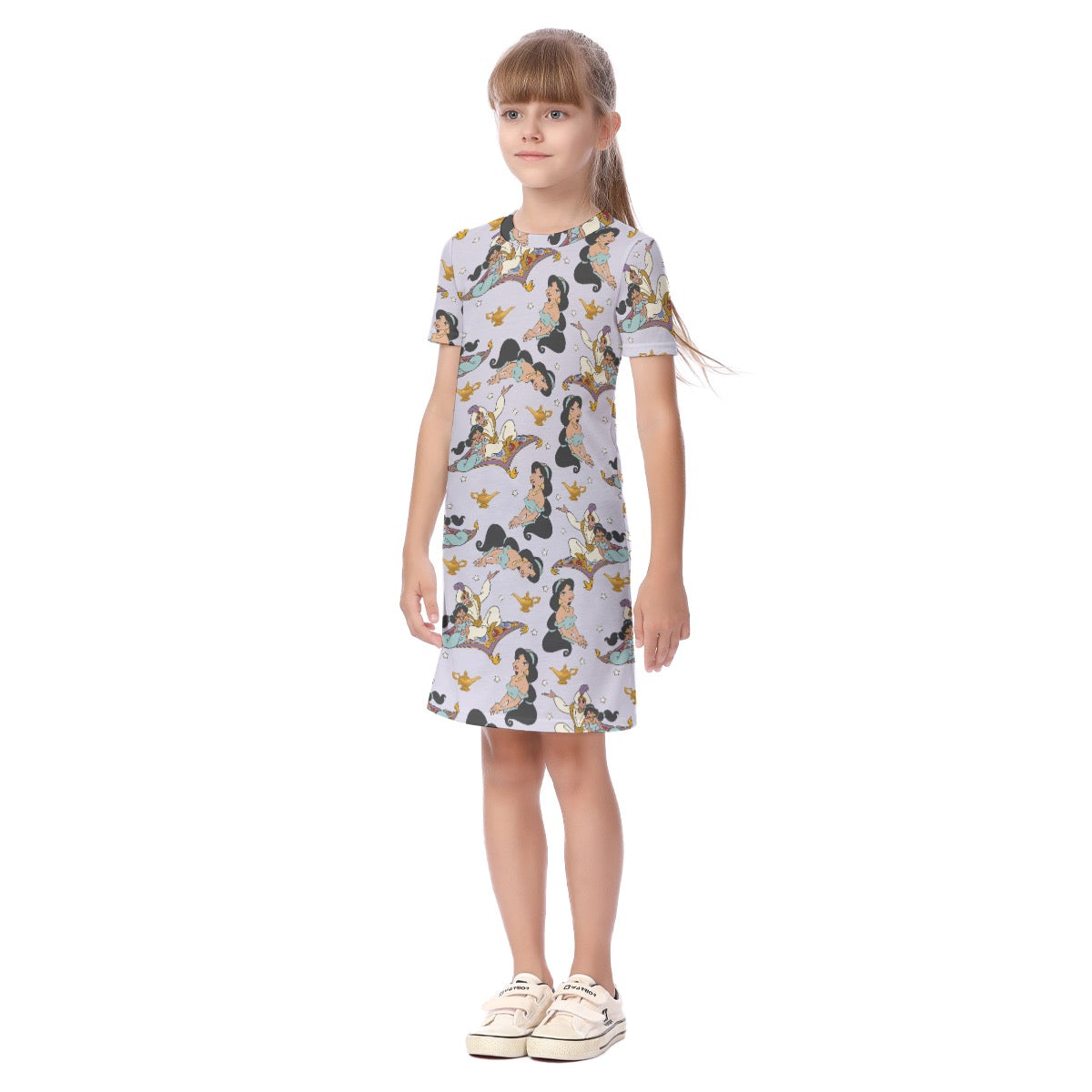 Jasmine Kid's Short Sleeve Dress