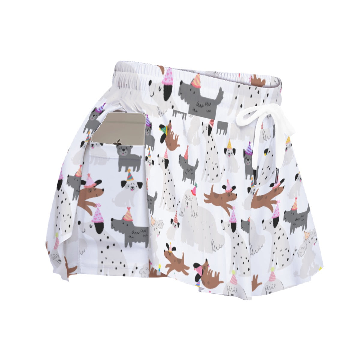 Party Pups Women's Sport Skorts With Pocket