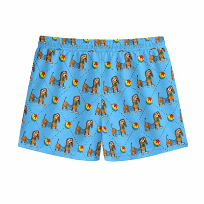 Slinky Youth Shorts with Inner Drawstring - mesh