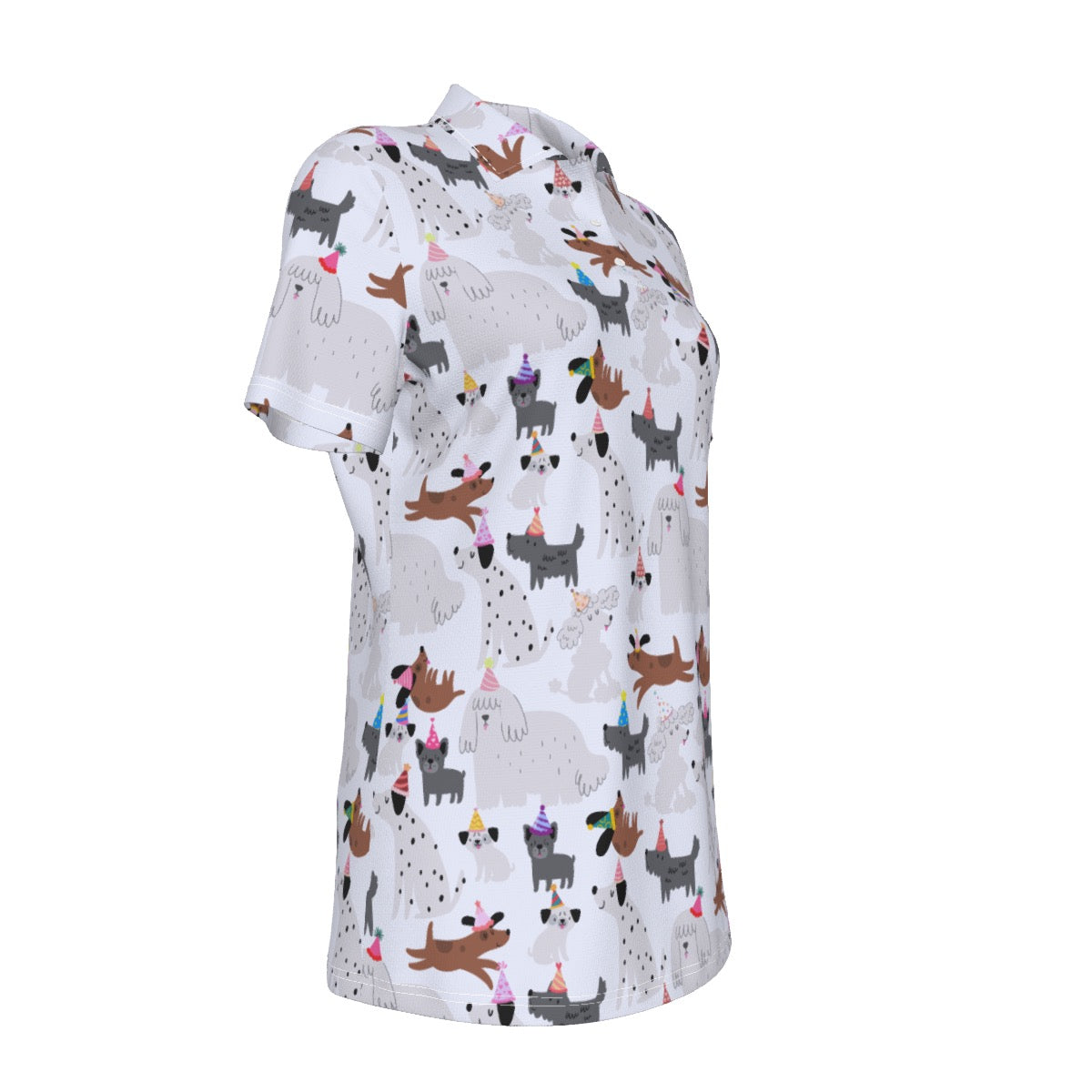 Party Pups Women's Polo Shirt