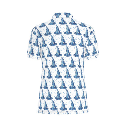 Sorcerer’s Hat Men's Stretch Collar Polo Shirt