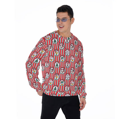 Classic Christmas Frames Men's Sweater