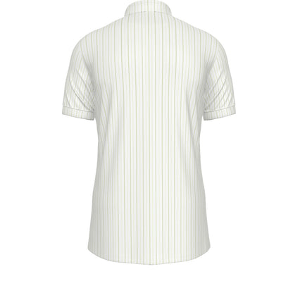 Camilla Stripe Men's Stretch Collar Polo Shirt