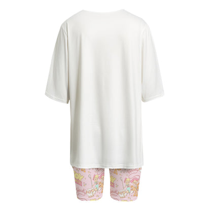 Pink Girl Toys Women's T-shirt Set With Short Sleeve