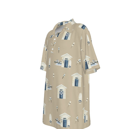 Khaki Beach Houses & Boards Boy’s Polo Collar Jersey |210GSM