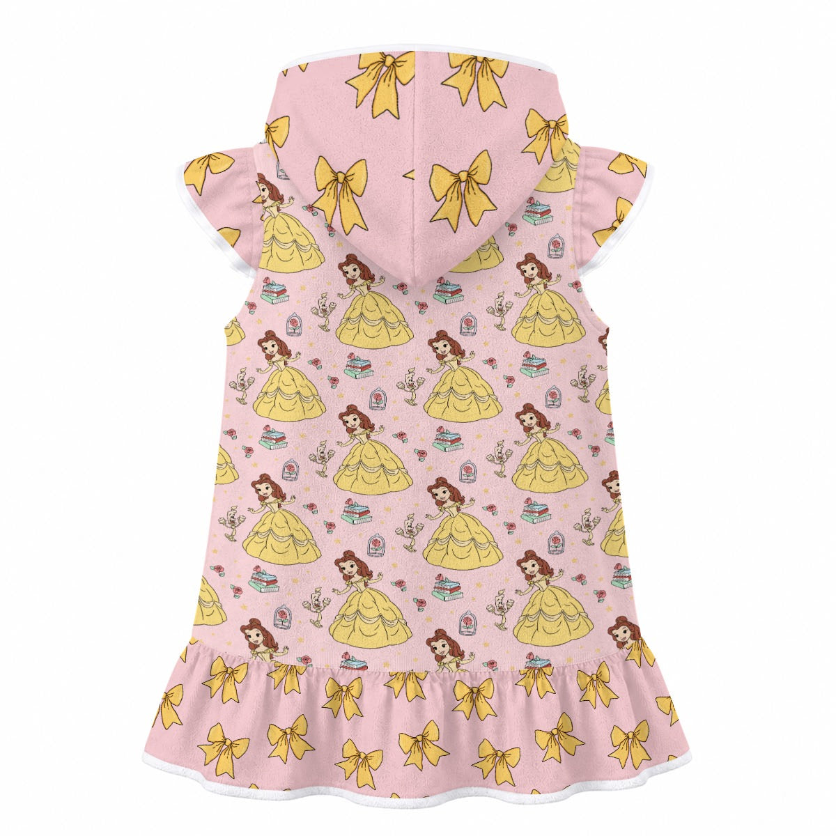 The Beautiful Princess Girls' Hooded Beach Cover-Up