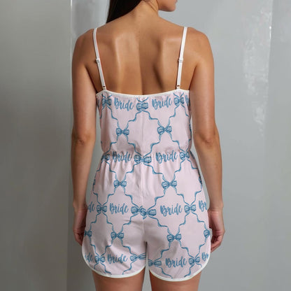 Bride Women's V-neck Cami Romper