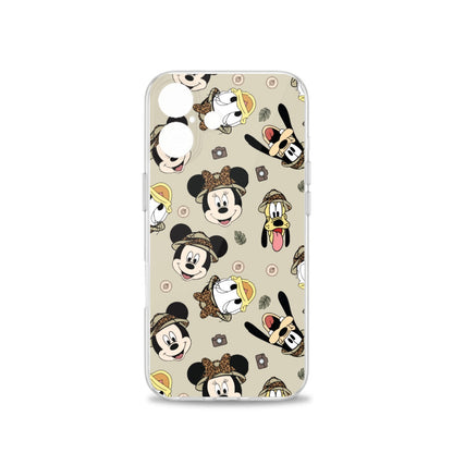 Safari Faces iPhone 16 Series Mobile Phone Case