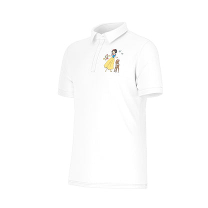 The Fairest Princess Men's Stretch Collar Polo Shirt
