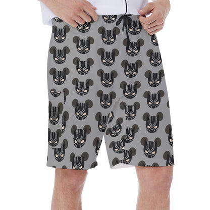 Panther Men's Beach Shorts With Side Pocket