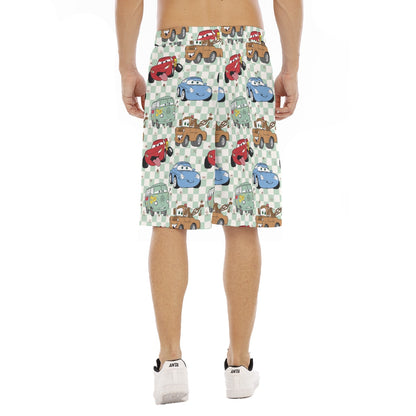 Lightening Men's Tether Loose Shorts With Pocket