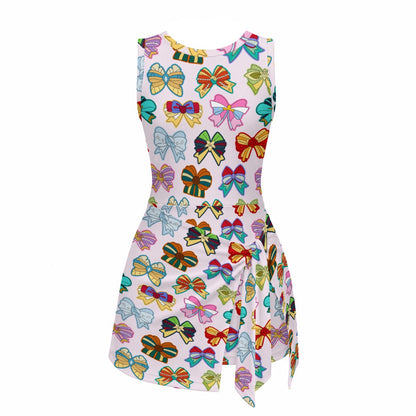 Princess Bows Girls Sports Romper