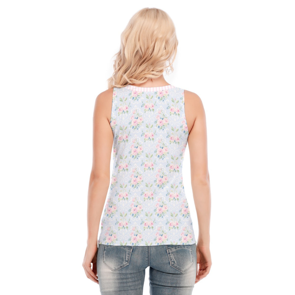 Rose Women's Skinny Sport Tank Top