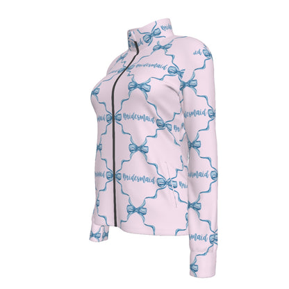 Bridesmaid Women's Long Sleeve Thumbhole Jacket|230GSM