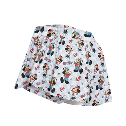 Checkered Cruising MM Women's Sport Skorts With Pocket