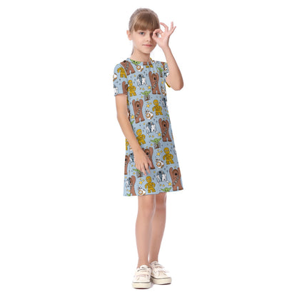 Good Friends Kid's Short Sleeve Dress