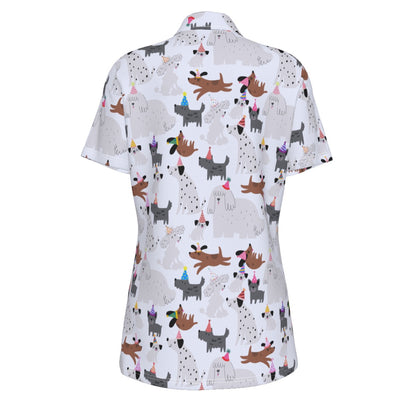Party Pups Women's Polo Shirt